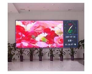 迈步高清视界 亮牌P6室内表贴三拼一全彩LED屏解析